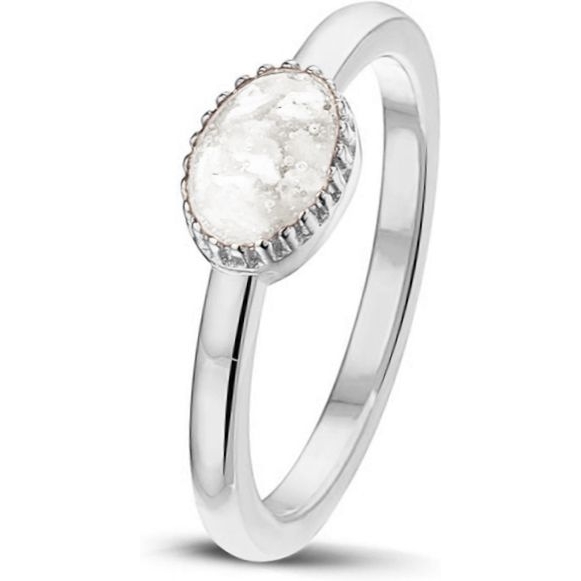 See You RWS-001 Zilveren ring met moedermelk