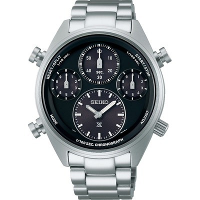 Seiko Prospex SFJ003P1 Solar chronograaf horloge 42 mm