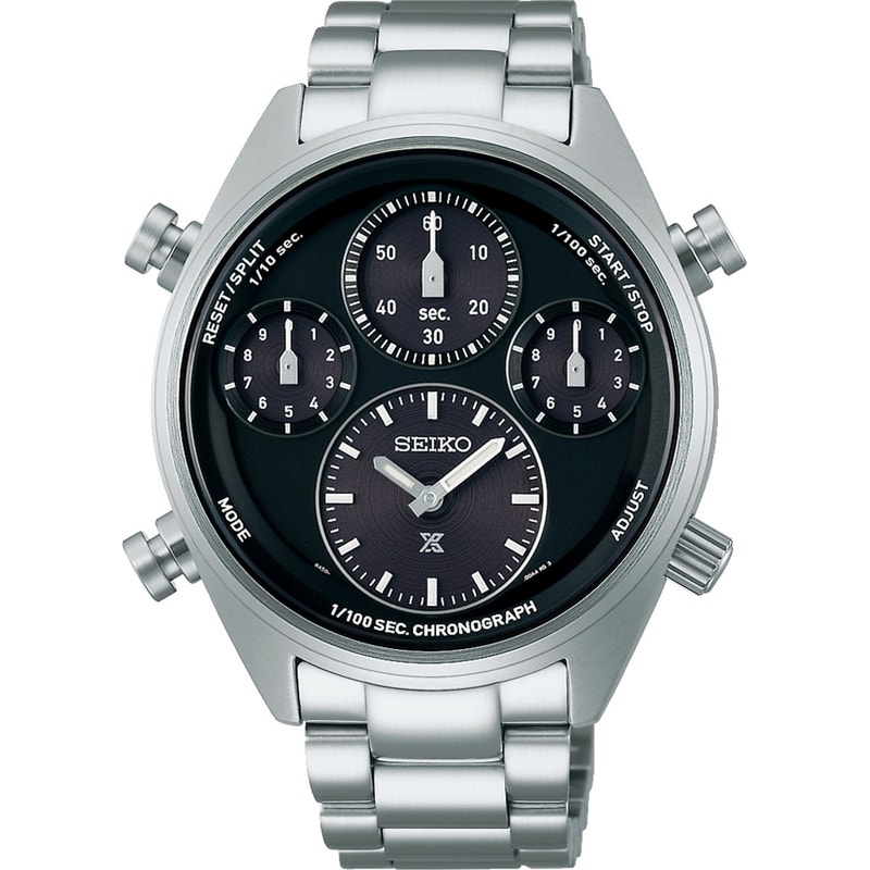 Seiko Prospex SFJ003P1 Solar chronograaf horloge 42 mm