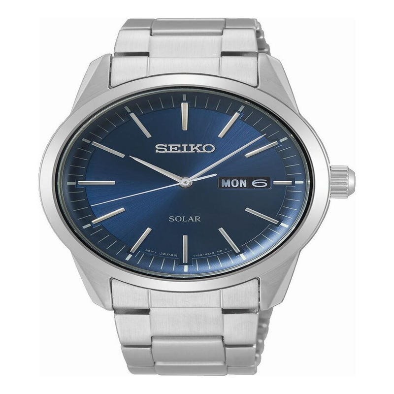 Seiko SNE525P1 Solar herenhorloge 40 mm