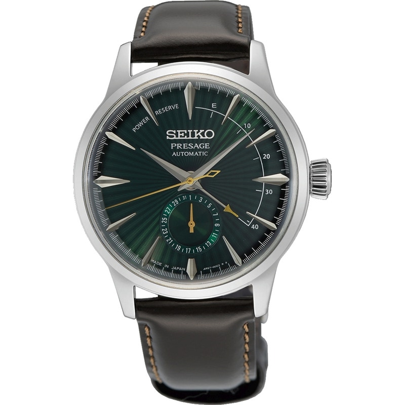 Seiko Presage SSA459J1 Cocktail Midgnight Mockingbird horloge 40,5 mm