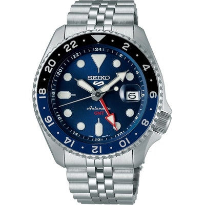 5 Sports SSK003K1 Automaat herenhorloge GMT 425 mm