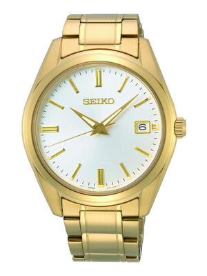 SUR314P1 Goudkleurig herenhorloge 40 mm