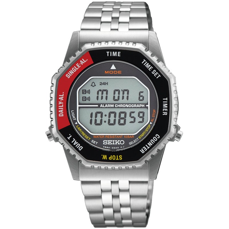 Seiko SMGG19P1 Rotocall digitaal horloge 37 mm