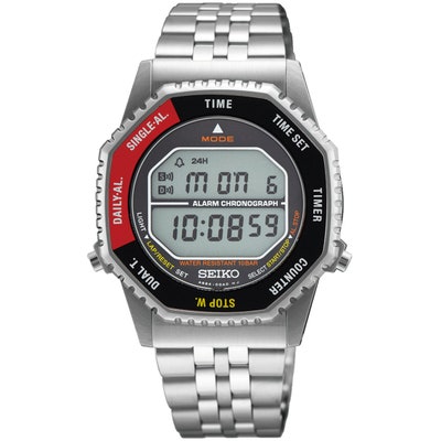 Seiko SMGG19P1 Rotocall digitaal horloge 37 mm