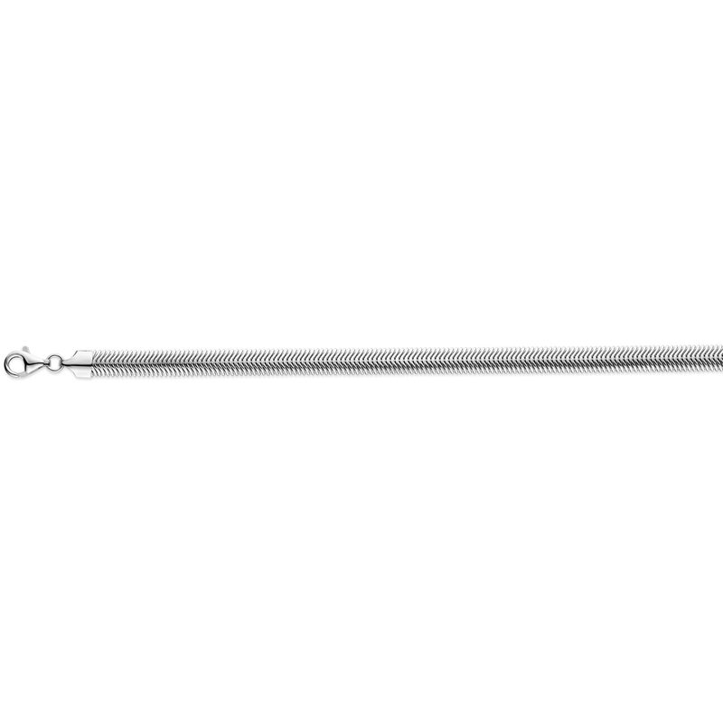 slang bol 63 mm zilver gerhodineerd