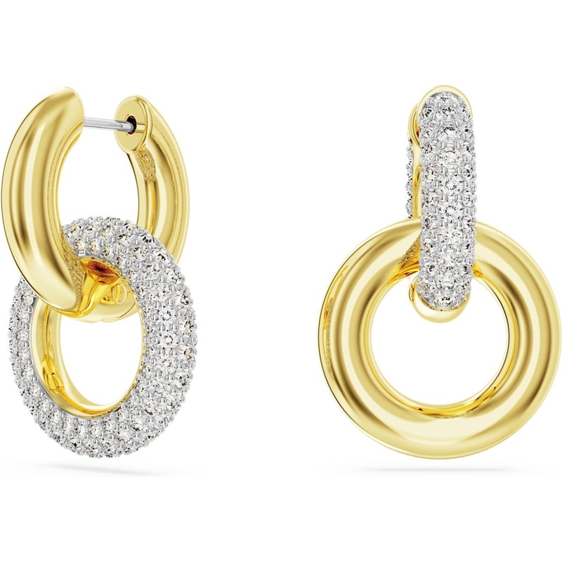 Swarovski 5668818 Dextera goudkleurige oorringen
