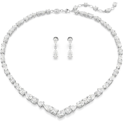 Swarovski 5674306 Mesmera set collier met oorhangers hartje