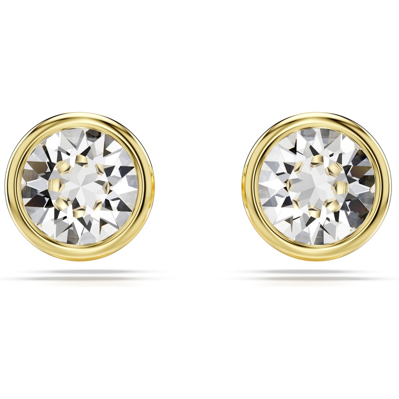 Swarovski 5681552 Imber goudkleurige oorknopjes met kristallen