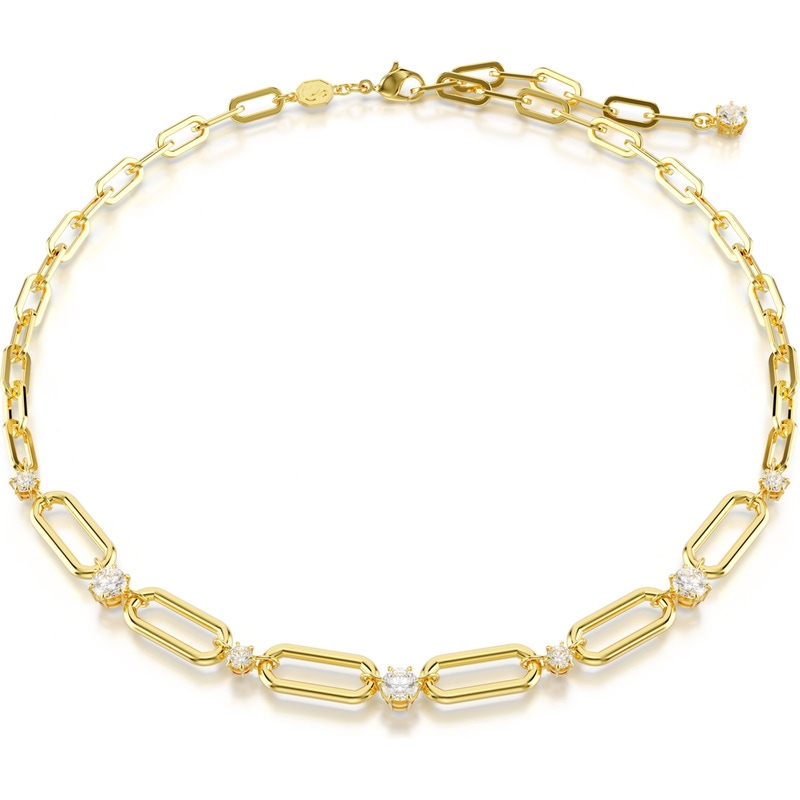 Swarovski 5683354 Constella goudkleurige ketting 38-45 cm