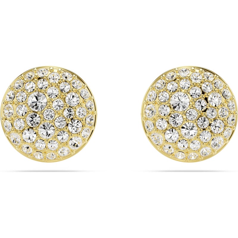 Swarovski 5683444 Meteora goudkleurige oorknopjes met kristallen