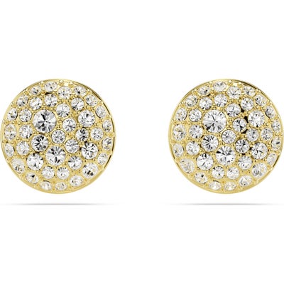 Swarovski 5683444 Meteora goudkleurige oorknopjes met kristallen