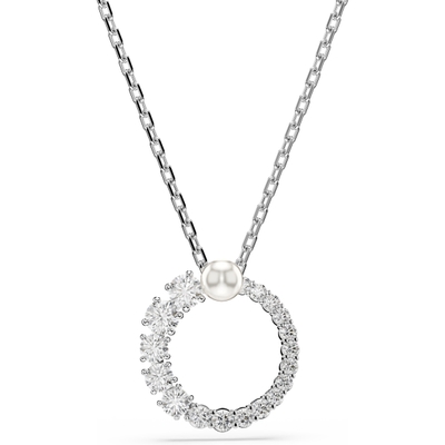 Swarovski 5688751 Matrix ketting met parel en zirkonia 38-45 cm