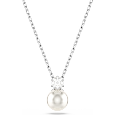 Swarovski 5693897 Matrix ketting met parel hanger 38-45 cm