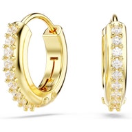 Swarovski 5697228 Matrix goudkleurige oorringen 11 mm