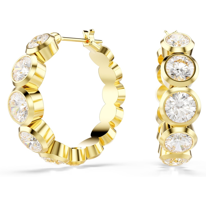 Swarovski 5711483 Imber goudkleurige oorringen 24 mm
