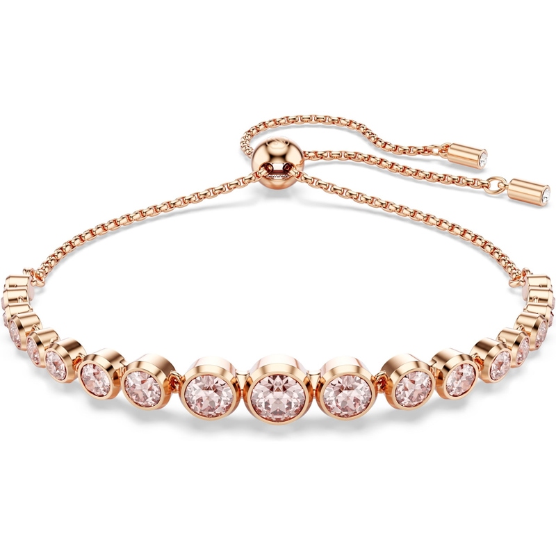 Swarovski 5718204 Imber armband met roze steen 24 cm