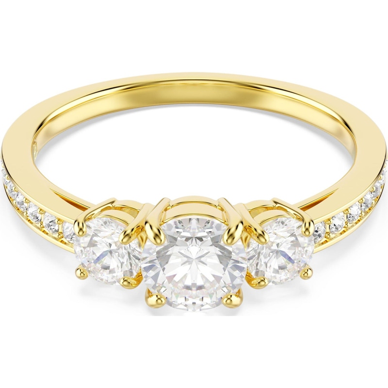 Swarovski Stilla Attract ring goudkleurig