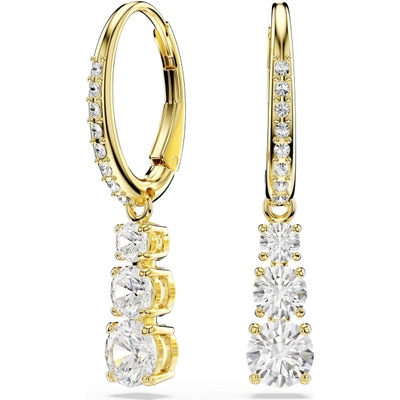 Swarovski 5723300 Stilla Attract oorhangers goudkleurig 27 mm