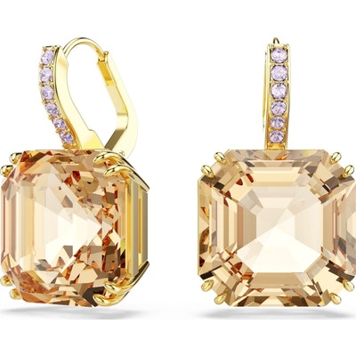 Swarovski 5725744 Millenia oorhangers goudkleurig 25 mm