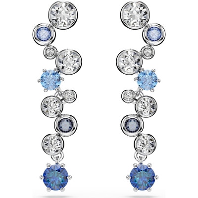 Swarovski 5732775 Constella oorhangers blauwe stenen 39 mm