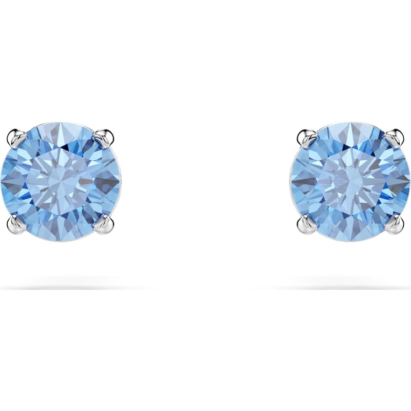 Swarovski 5734250 Stilla oorknopjes met blauwe steen