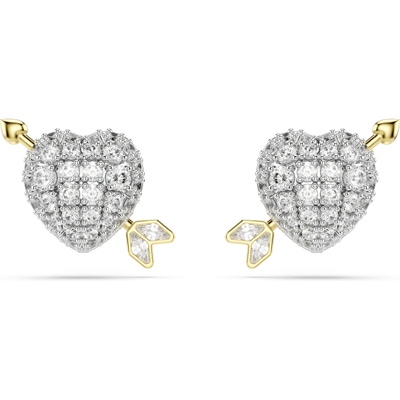 Swarovski 5737298 Idyllia bi-color oorknopjes met hartje