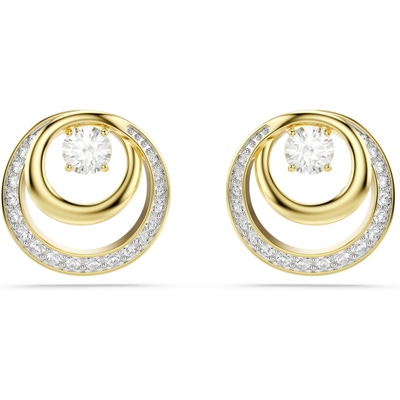 Swarovski 5740407 Hyperbola goudkleurige oorknopjes