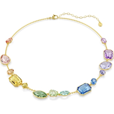 Swarovski 5741584 Gema goudkleurige collier met stenen