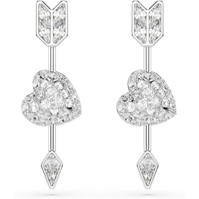 Swarovski 5749602 Idyllia oorhangers met hartje en pijl