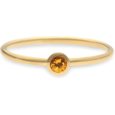 Swing Jewels AN-K14-46466CT 14k gouden geboortesteen ring november citrien