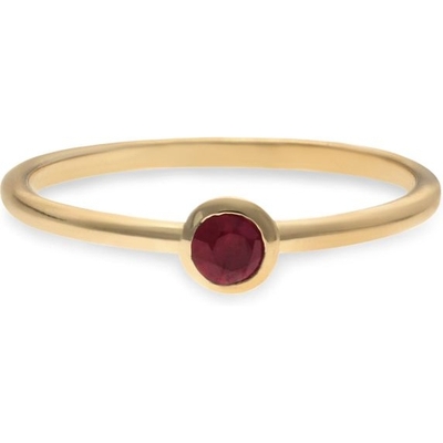Swing Jewels AN-K14-46466RU 14k gouden geboortesteen ring juli robijn