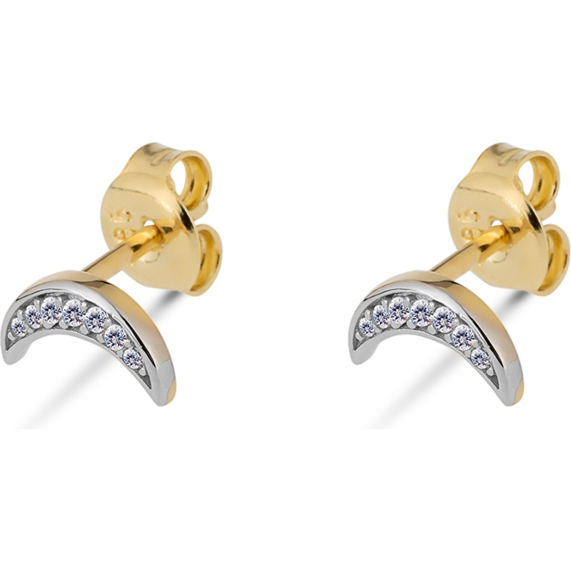 Swing Jewels EDC01-6523 Shine 14k gouden oorknopjes met zirkonia