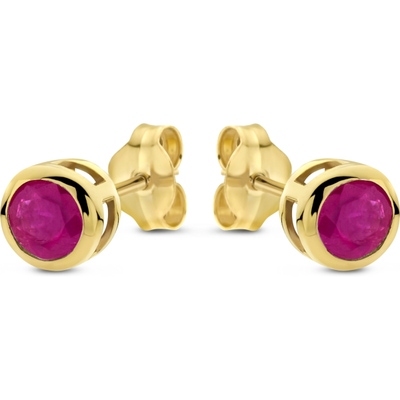 Swing Jewels SWBE01JUL-Y 14k gouden oorknopjes geboortesteen juli