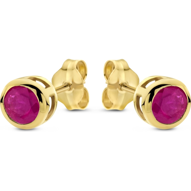 Swing Jewels SWBE01JUL-Y 14k gouden oorknopjes geboortesteen juli
