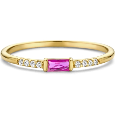 Swing Jewels SWBR10179-Y30 Happiness 14k gouden ring met zirkonia