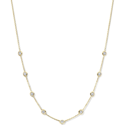Swing Jewels SWCN10260-Y14 Shine 14k gouden collier met zirkonia