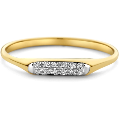 Swing Jewels SWGDR0029-B 14k gouden ring met 0,06 ct diamant