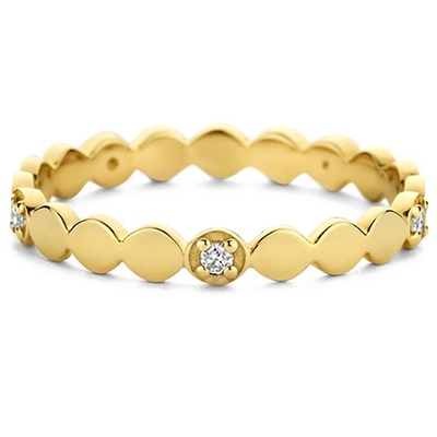 Swing Jewels SWGDR0045-Y 14k gouden ring met 0,075 ct diamant