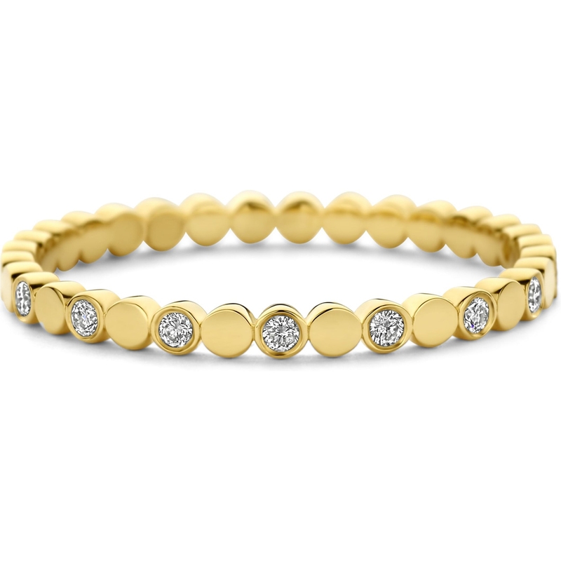 Swing Jewels SWGDR0052-Y 14k gouden rijring met 0,08 ct diamant