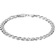 Treasure Collection TC-881433 Zilveren gourmet heren armband 5 mm