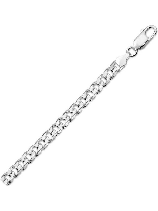 Treasure Collection TC-22349 Zilveren gourmet heren ketting 6 mm