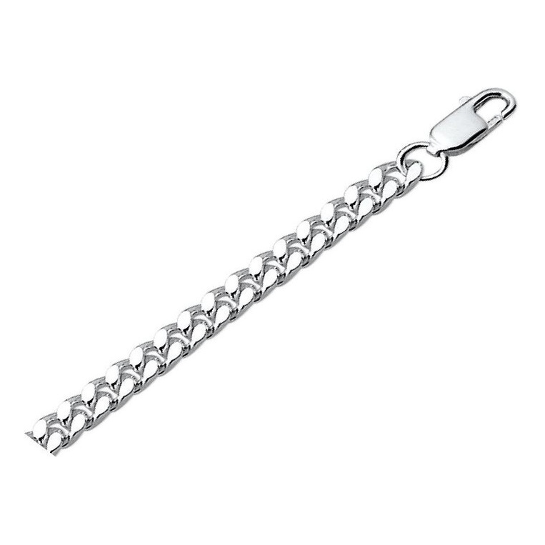 Treasure Collection TC-881440 Zilveren gourmet heren ketting 4 mm