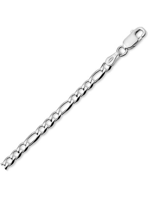 Treasure Collection TC-881538 Zilveren figaro ketting 3,25 mm