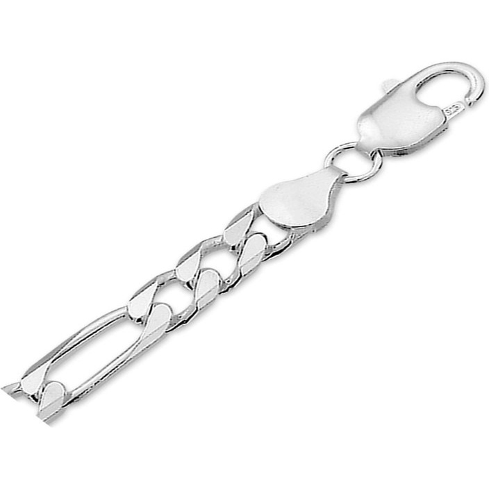 Treasure Collection TC-881548 Zilveren figaro ketting heren 6,5 mm