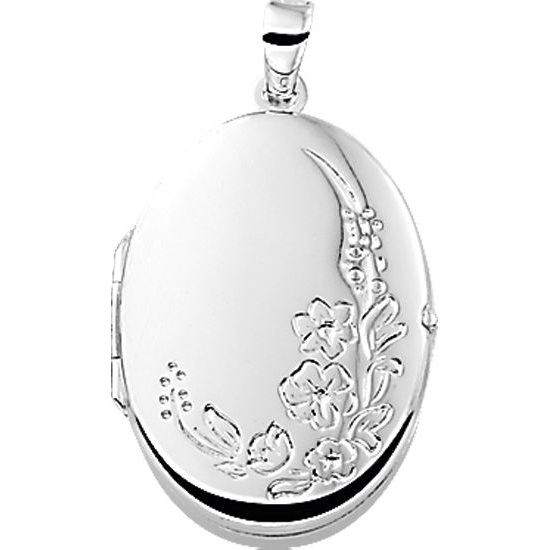 Treasure Collection 883272 Zilveren medaillon ovaal