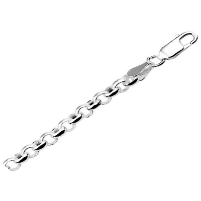 Treasure Collection TC-48649 Zilveren jasseron armband 4,5 mm