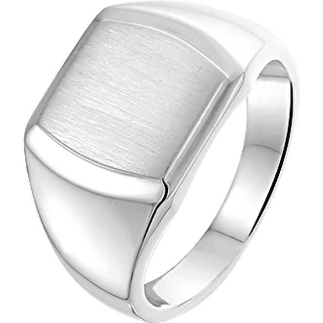 884253 Zilveren graveerring 14 mm