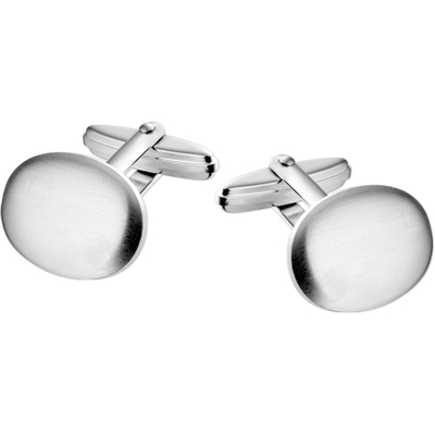 manchetknopen mat zilver wit