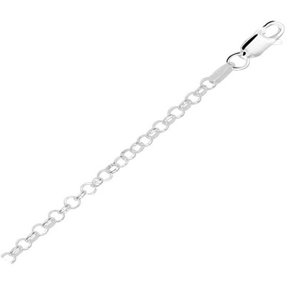 Treasure Collection TC-45624 Zilveren collier Jasseron 3,0 mm
